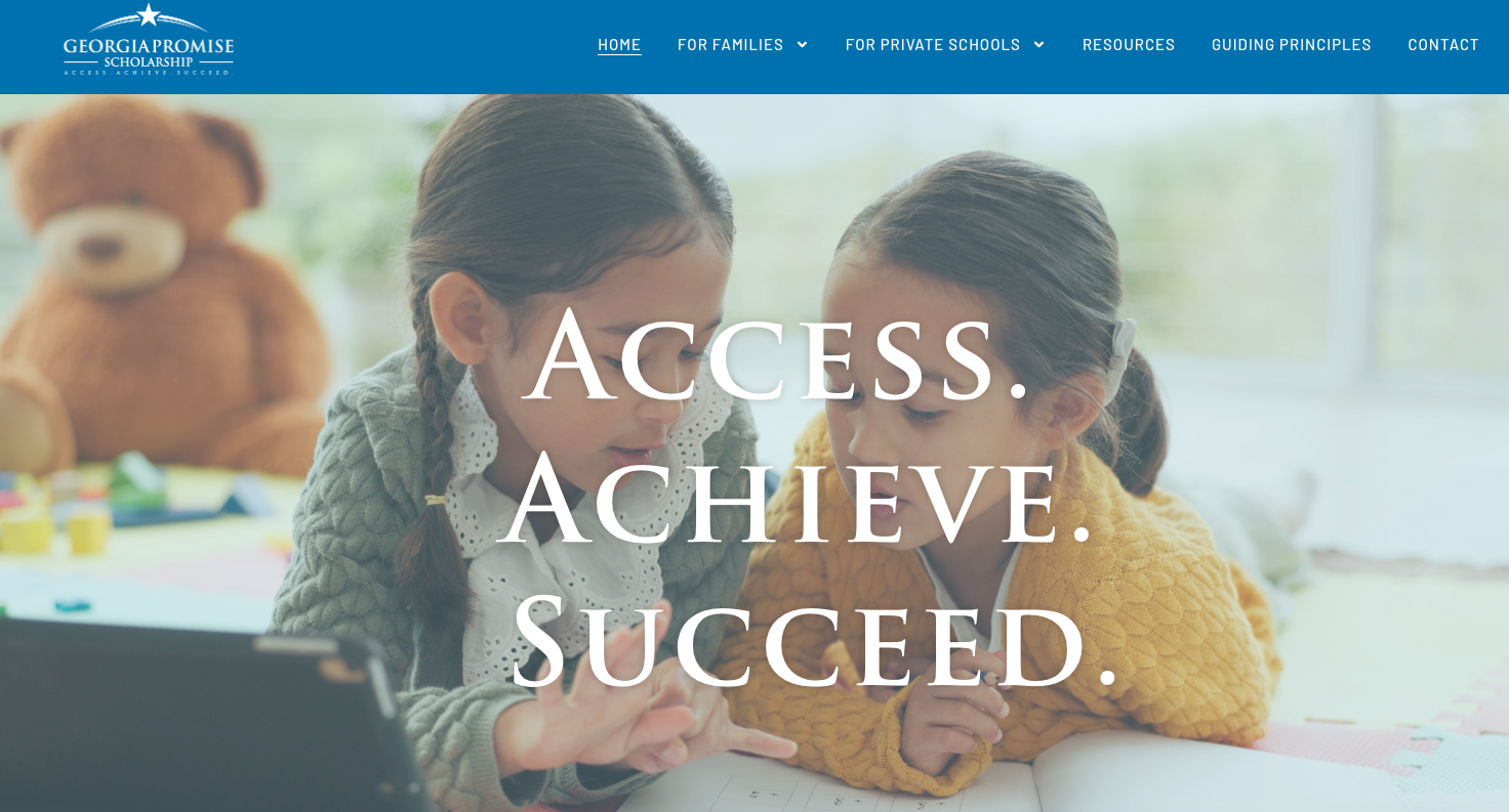 Georgia Promise Scholarship Launches New Website